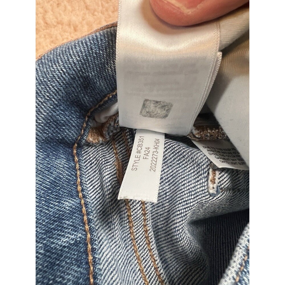 J.Crew Classic Straight Jeans Size 27 Light Wash Womens Denim Casual Fit - Picture 10 of 12